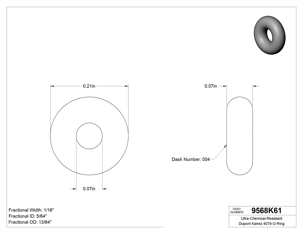 Technical drawing - 9568K61